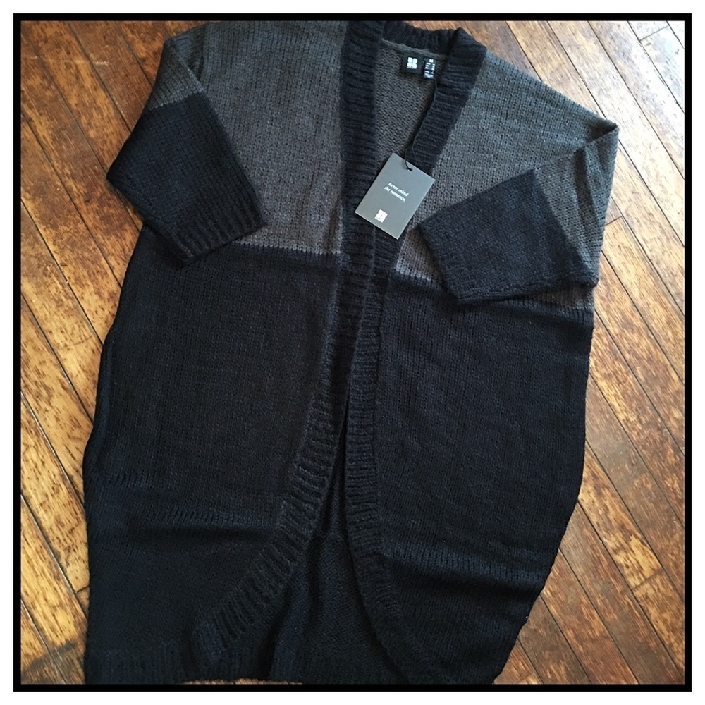 NWT Open Color-Blocked Naya Wool-Blend Sweater Size Medium